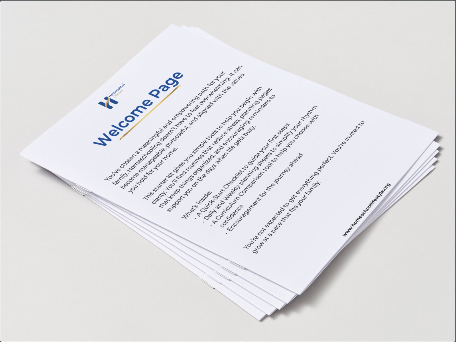 Homeschool Starter Kit